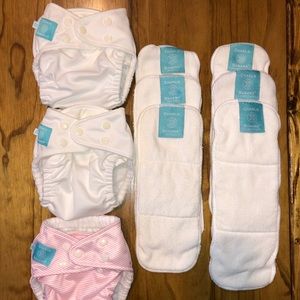 Like New Charlie Banana Cloth Diapers and inserts